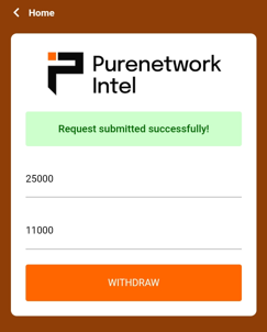 Purenetwork Intel Withdrawal Time: How To Withdraw From Purenetwork intel