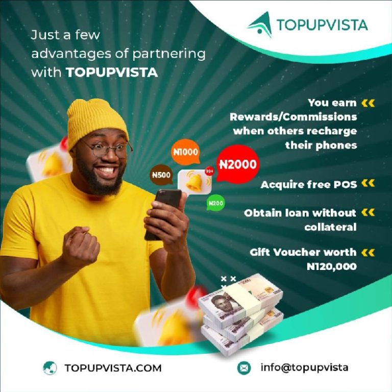 TOPUPVISTA login, New Registration Sign Up Fee and Coupon Code (How It Works)