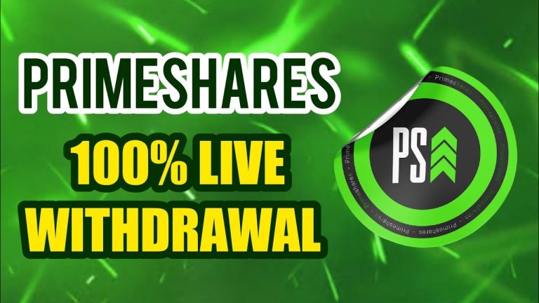 PrimeShares Withdrawal l How To Withdraw From PrimeShares Platform (Minimum and Maximum Withdraw)
